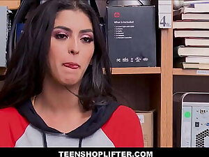 Hot Brunette Latina Teen Sophia Leone Not fair Shoplifting Candy Has Sex With Functionary For Hardly any Cops And Jail