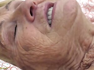 sexy 90 years old granny gets rough fucked
