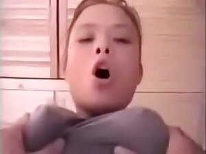 Asian Unspecified With Big Tits Gets her Shaved Pussy Fucked